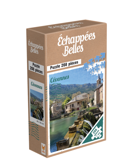 puzzle Florac cascade du pêcher