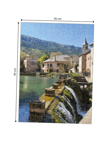 puzzle Florac cascade du pêcher