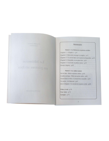 LE BATISSEUR EN PIERRES SECHES