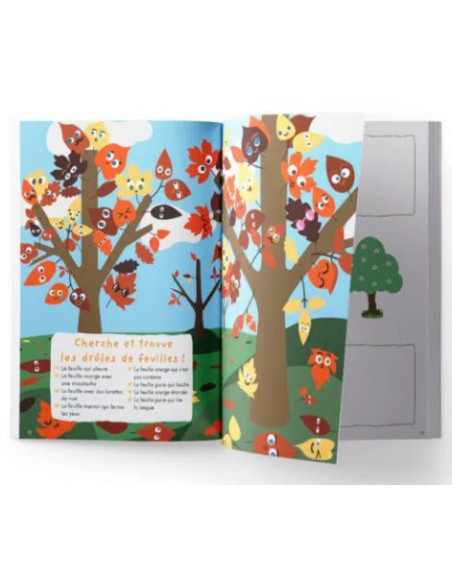 cahier d'activités et découvertes sur les feuilles