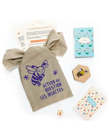 JEU SUR LES INSECTES – ACTION OU QUESTION