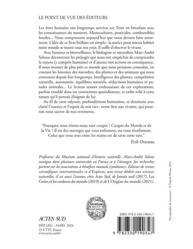 Nature et Préjugés, convier l'humanité dans l'histoire naturelle