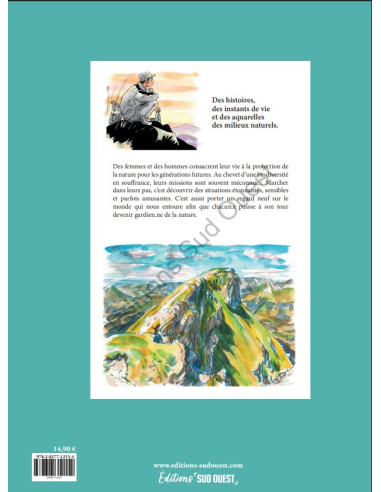 BD DANS LES PAS DES GARDIENS DE LA NATURE