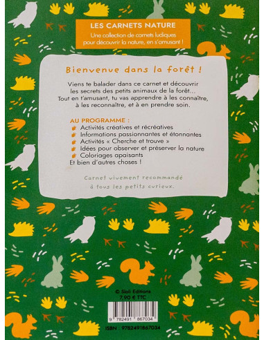 cahier d'activités à partir de 6 ans