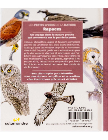 Rapaces - Les petits livres nature