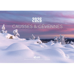calendrier mural 2026 causses et Cévennes