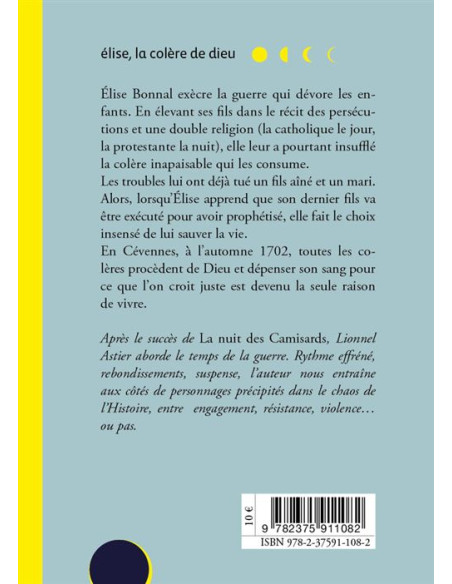 ELISE ET LA COLERE DE DIEU