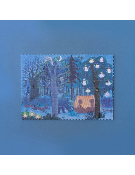 PUZZLE JOUR/NUIT DANS LA FORET