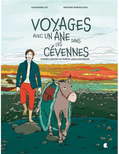 voyage avec un âne dans les Cévennes bande dessinée