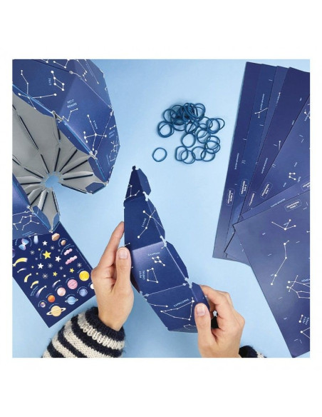 GLOBE CELESTE PHOSPHORESCENT
