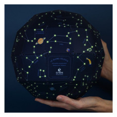 GLOBE CELESTE PHOSPHORESCENT