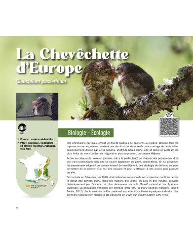 ouvrage du parc national des cévennes sur les rapaces et leur protection