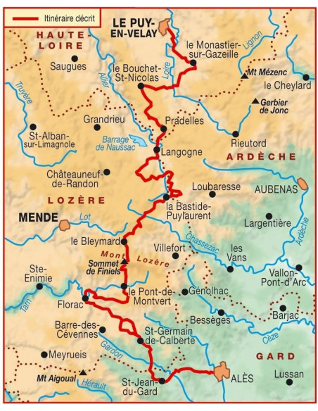 LE CHEMIN DE STEVENSON (GR 70)