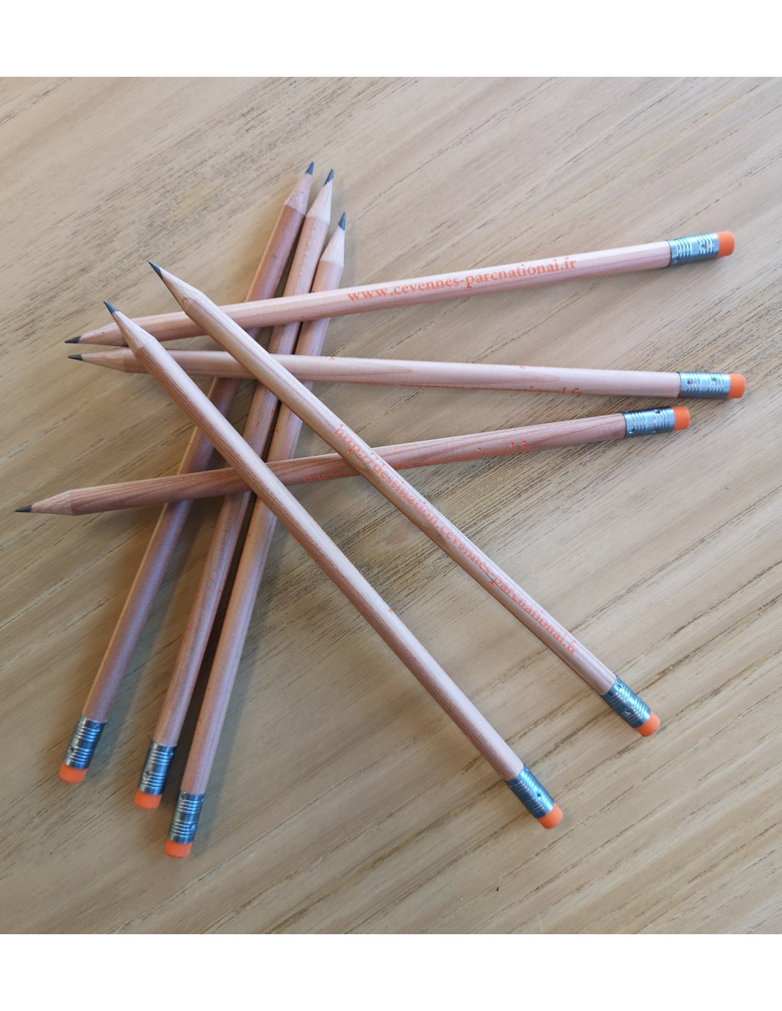 Crayon à papier en bois du Parc national des Cévennes