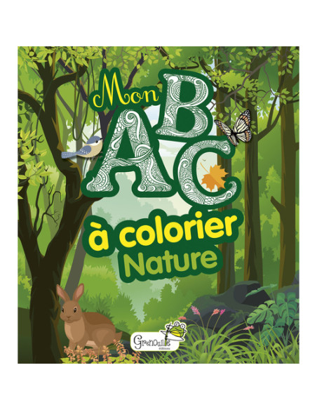 COLORIAGE MON ABC NATURE