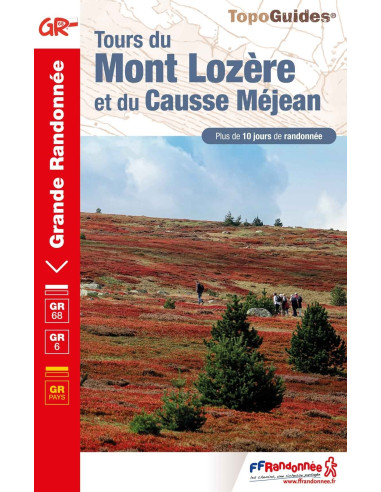 TOPO GUIDE Tour du mont-LOZERE GR 68 & du causse MEJEAN GR 6