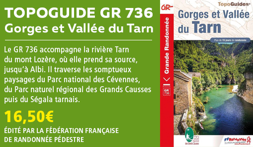 topoguide GR736 gorges et vallée du Tarn